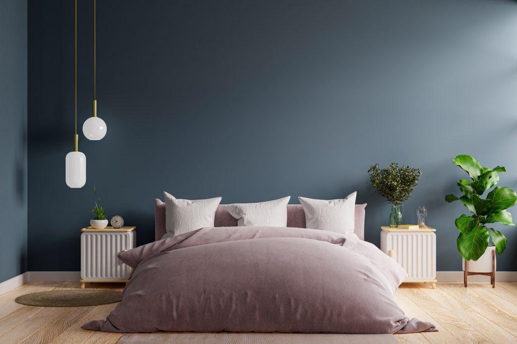 Schlafzimmer Bett Nachttisch DAN Küchenstudio Berndorf